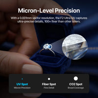 xTool F2 Ultra UV dual camera system