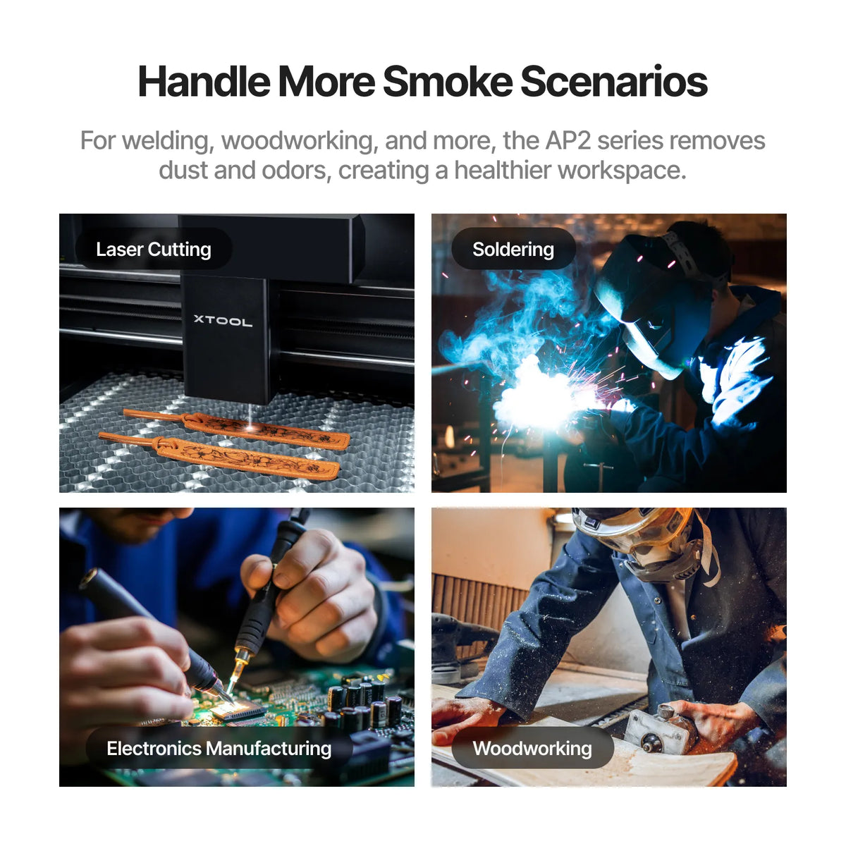 xTool SafetyPro multi-scenario use