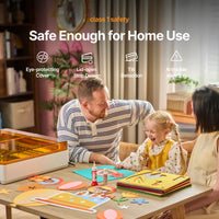 xTool M2 enclosed safety design