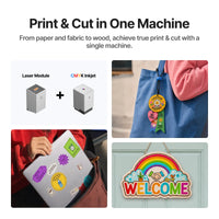 xTool M2 print-then-cut workflow