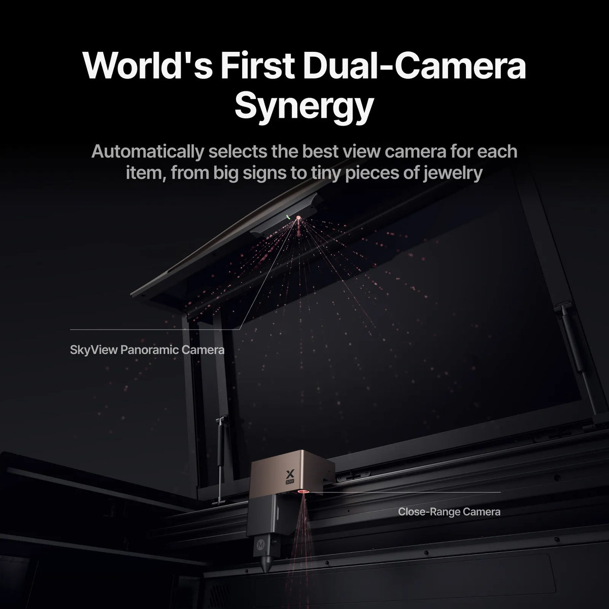 xTool P3 autofocus LiDAR system