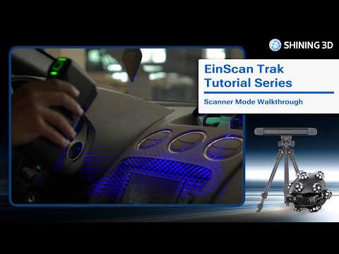 EinScan Trak - Handheld Scanner Mode