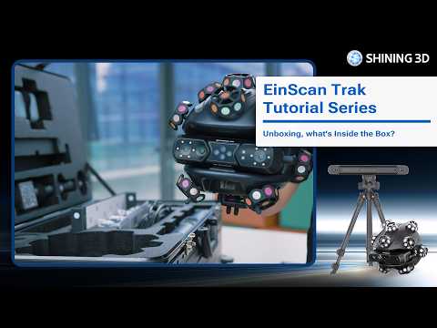 EinScan Trak - Unboxing and Contents