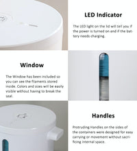 PrintDry Smart Vacuum Filament Containers