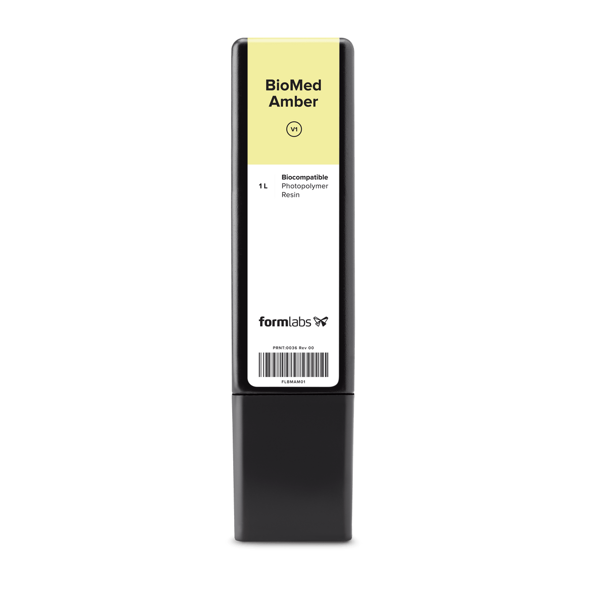 Formlabs BioMed Amber Resin Cartridge (1 Litre OEM) - Shop3D.ca