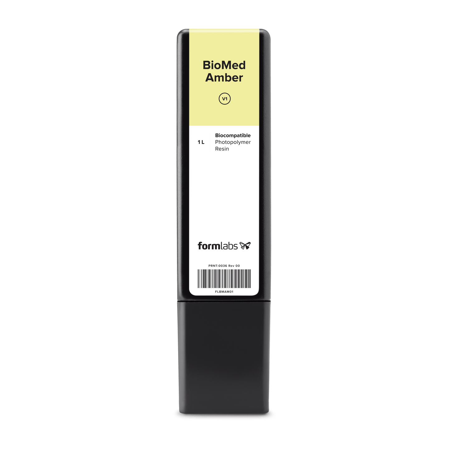Formlabs BioMed Amber Resin Cartridge (1 Litre OEM) - Shop3D.ca