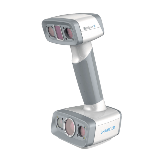 Shining3D - EinScan H - Hybrid LED and IR Light 3D Scanner - Shop3D.ca