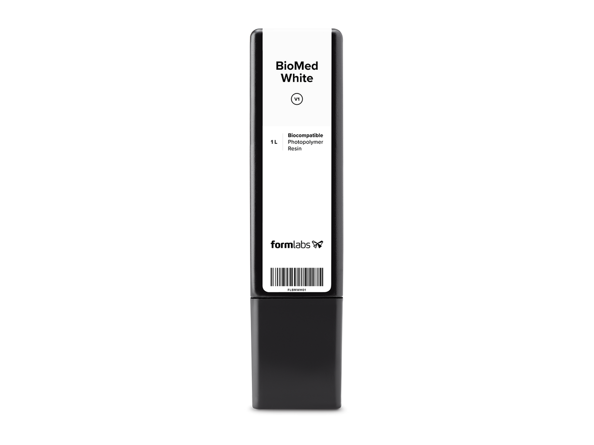 Formlabs BioMed White Resin Cartridge (1 Litre OEM)