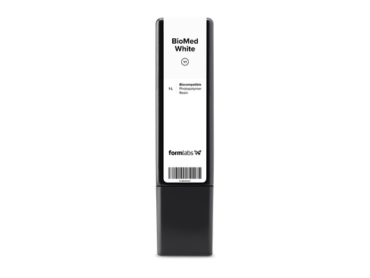 Formlabs BioMed White Resin Cartridge (1 Litre OEM)