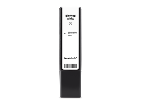 Formlabs BioMed White Resin Cartridge (1 Litre OEM)