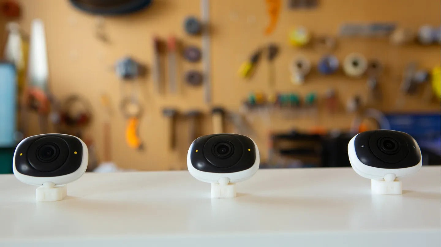 Mayku Multiplier HIPS Sheet formed into final product for webcam