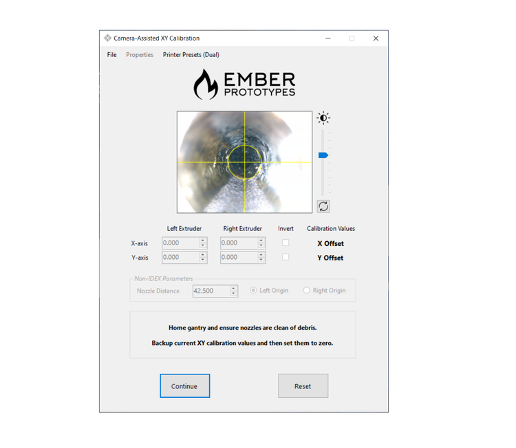CXC - Camera Assisted XY Calibration Tool