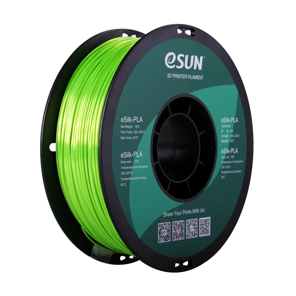 eSun eSilk 3D Printing PLA - 1.75mm 1kg - Shop3D.ca