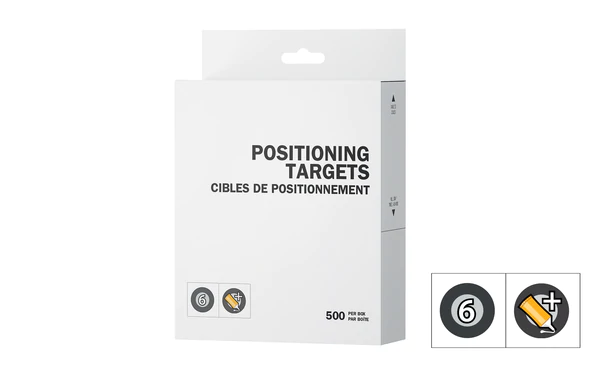 Peel 3D Positioning Targets - (6mm)